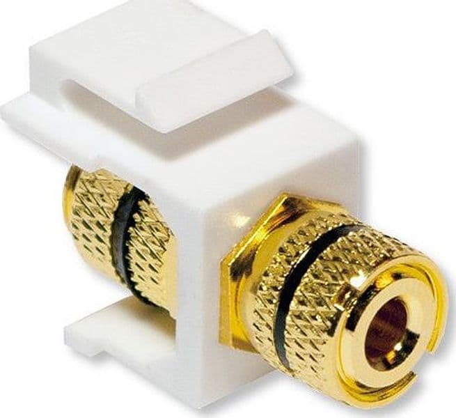 Adattatore Keystone con Terminali a Morsetto Nero in Adattatori Scontolo.net - Potenza, commercioVirtuoso.it