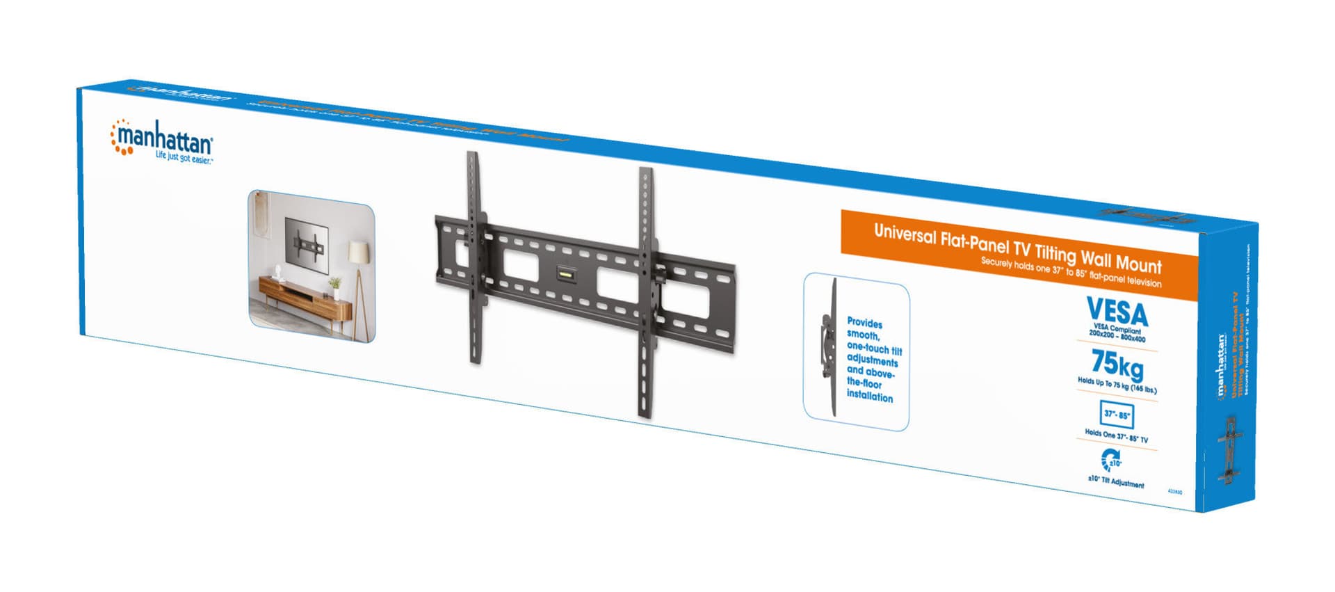 Supporto universale inclinabile da parete per TV Flat-Panel 37-90'' in Supporti da parete e da soffitto Scontolo.net - Potenza, commercioVirtuoso.it