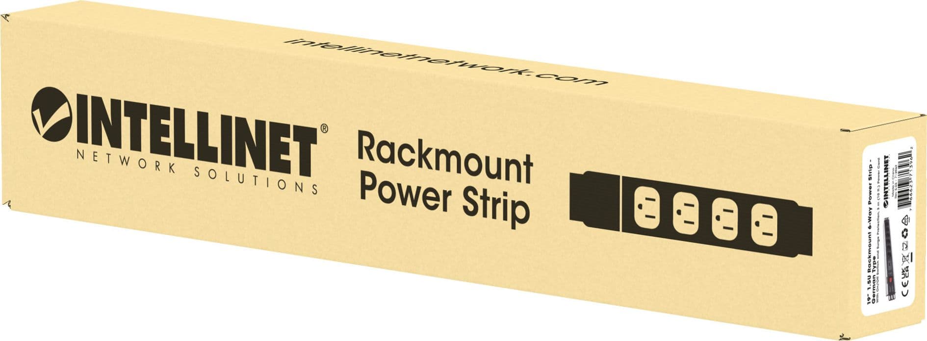 Multipresa per Rack 19'' 6 posti Spina Schuko Angolata 1.5U in Multiprese Scontolo.net - Potenza, commercioVirtuoso.it