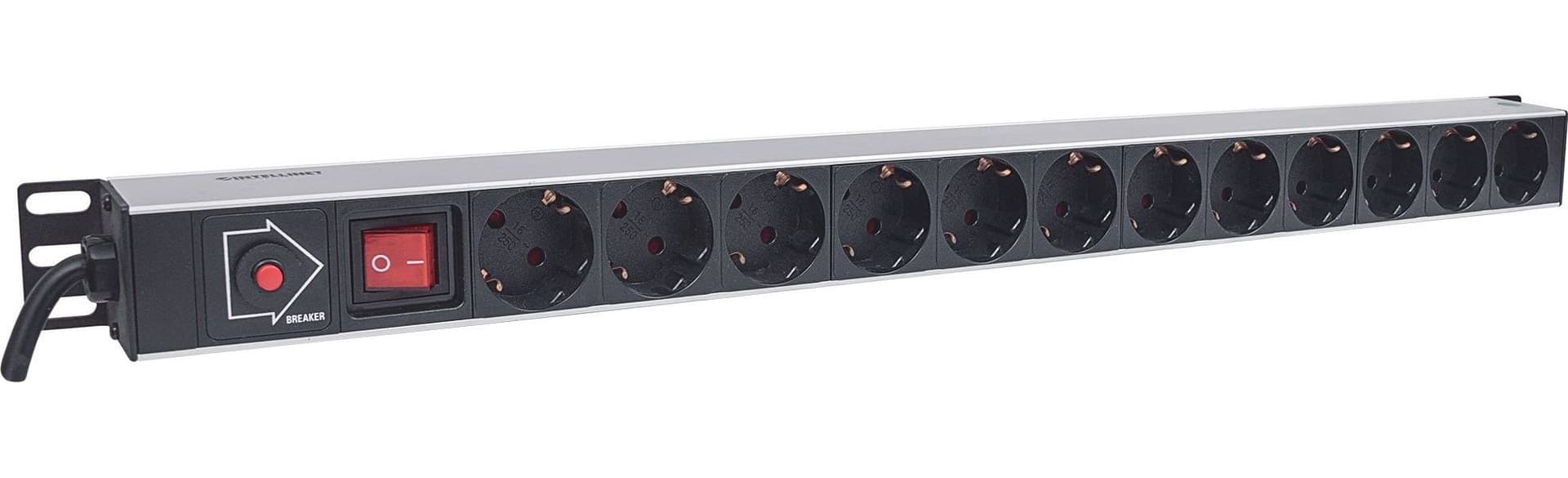 Multipresa Verticale per Rack 12 Posti Spina Schuko Angolata in Multiprese Scontolo.net - Potenza, commercioVirtuoso.it