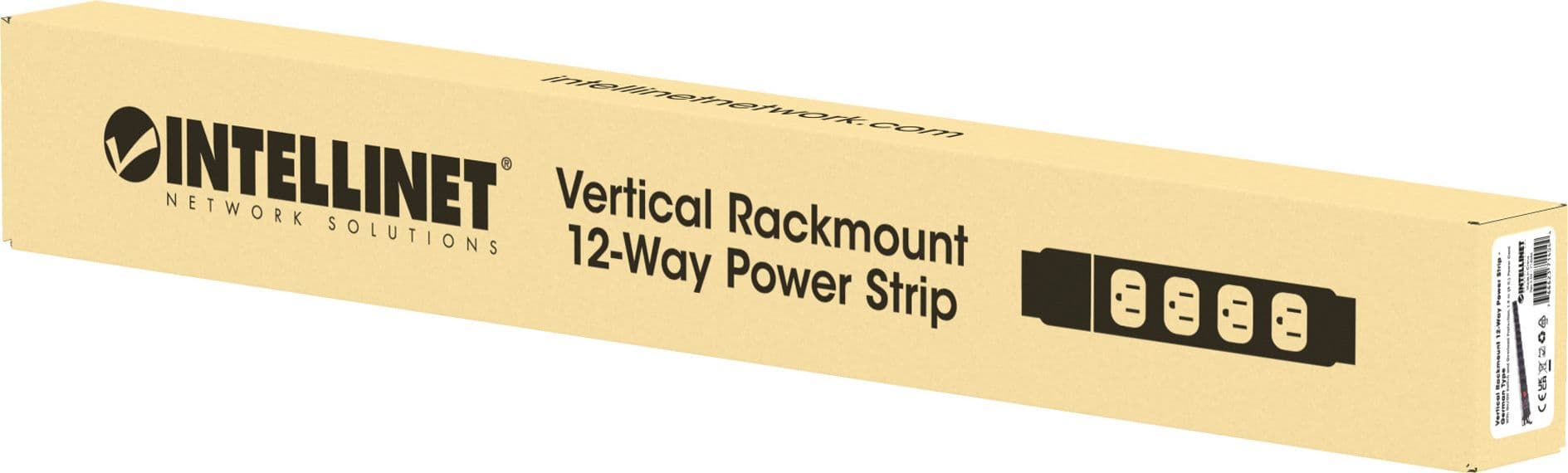 Multipresa Verticale per Rack 12 Posti Spina Schuko Angolata in Multiprese Scontolo.net - Potenza, commercioVirtuoso.it
