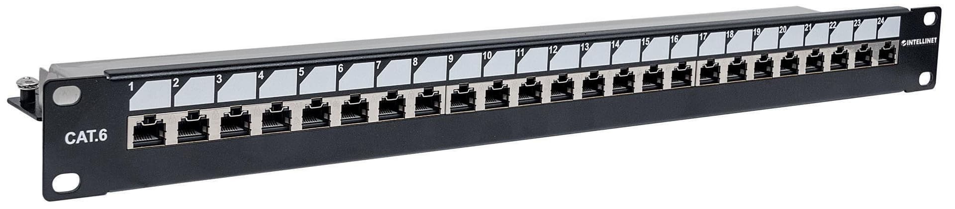 Pannello Patch 24 Posti 19'' Cat.6 S/FTP con Bloccaggio in Cavi Ethernet Scontolo.net - Potenza, commercioVirtuoso.it