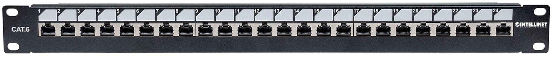Pannello Patch 24 Posti 19'' Cat.6 S/FTP con Bloccaggio in Cavi Ethernet Scontolo.net - Potenza, commercioVirtuoso.it