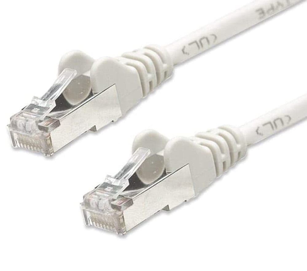 Cavo di rete Patch in Rame Schermato Cat. 5e Bianco F/UTP 5 m in Cavi Ethernet Scontolo.net - Potenza, commercioVirtuoso.it