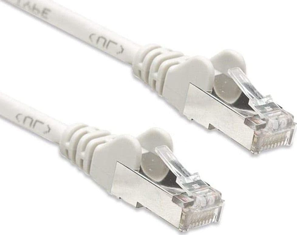 Cavo di rete Patch in Rame Schermato Cat. 5e Bianco F/UTP 5 m in Cavi Ethernet Scontolo.net - Potenza, commercioVirtuoso.it