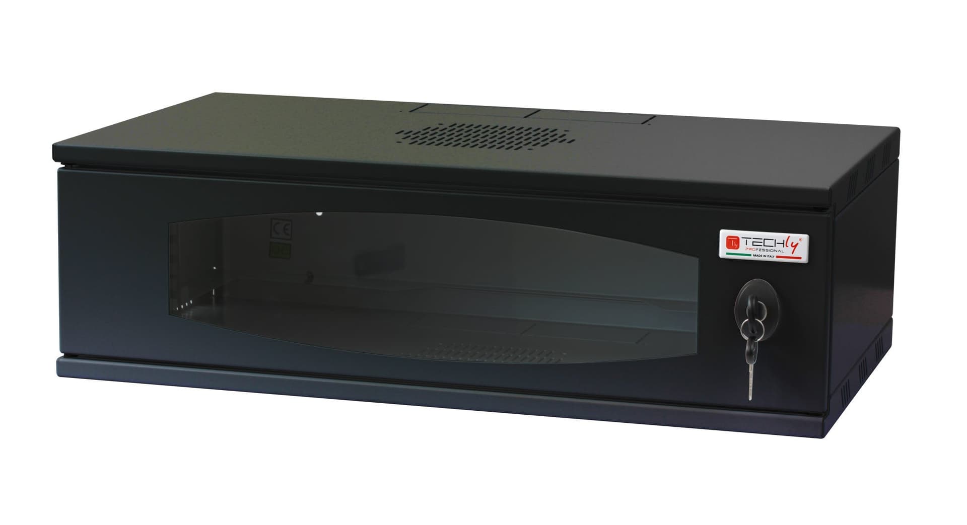 Armadio Rack 19'' a Muro 3U prof. 320 Nero Assemblato in  Scontolo.net - Potenza, commercioVirtuoso.it