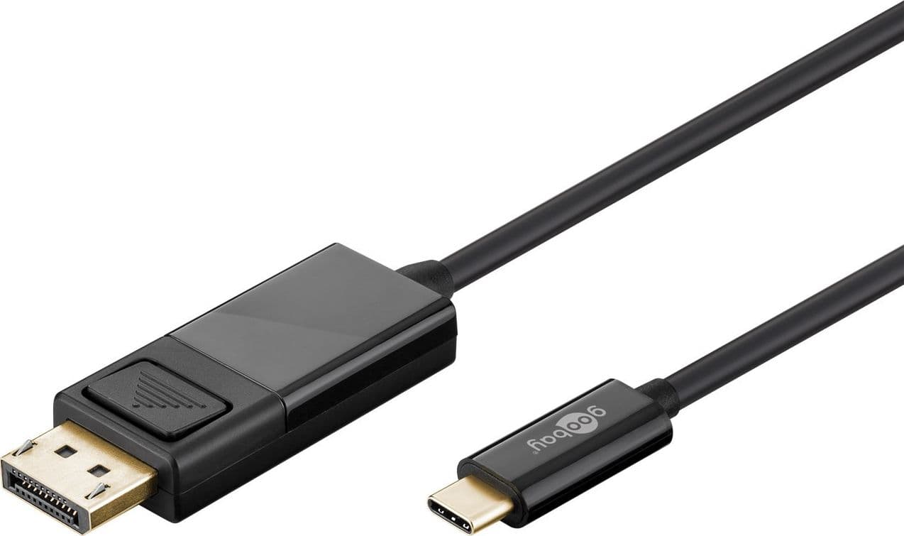 Cavo Adattatore USB-C&trade a DisplayPort 4K 1.2m Nero in Cavi HDMI Scontolo.net - Potenza, commercioVirtuoso.it
