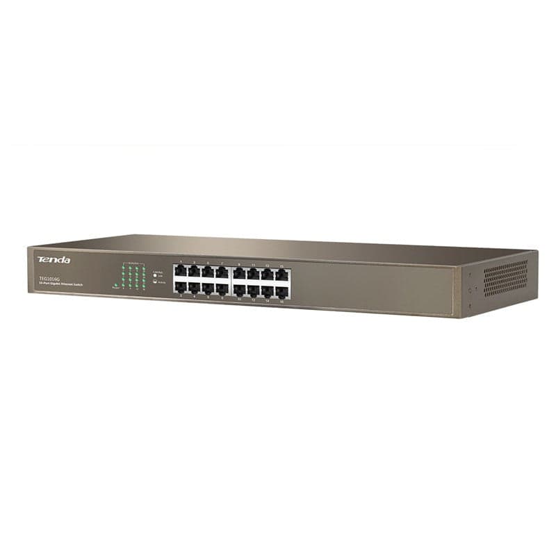 Switch Gigabit Ethernet 1000M a 16 porte, TEG1016GV8 in  Scontolo.net - Potenza, commercioVirtuoso.it