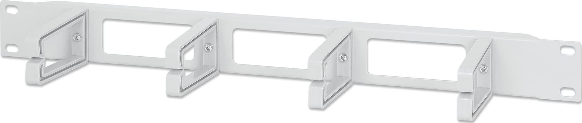 Pannello Passacavi 19'' 4 anelli in plastica 1U Grigio in Raccordi per tubi Scontolo.net - Potenza, commercioVirtuoso.it