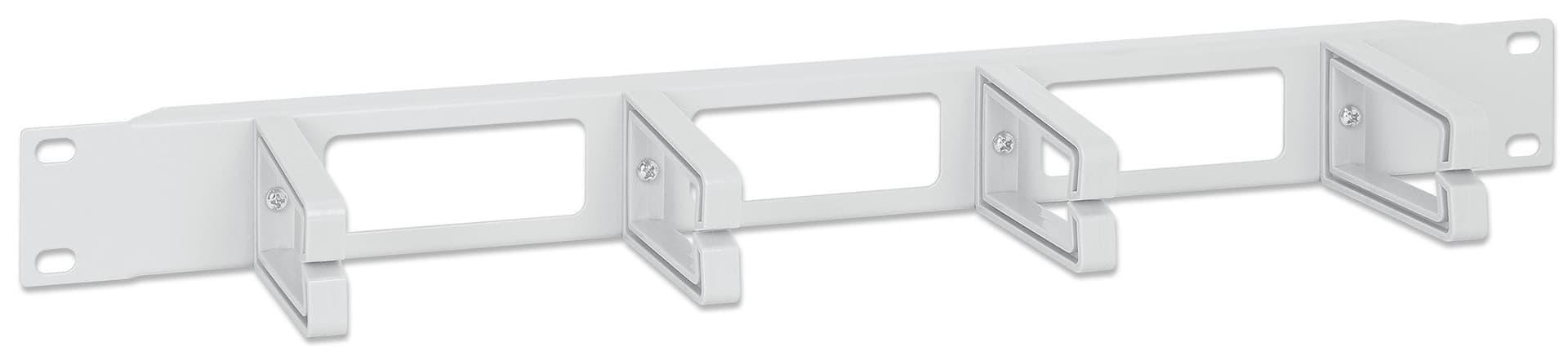 Pannello Passacavi 19'' 4 anelli in plastica 1U Grigio in Raccordi per tubi Scontolo.net - Potenza, commercioVirtuoso.it