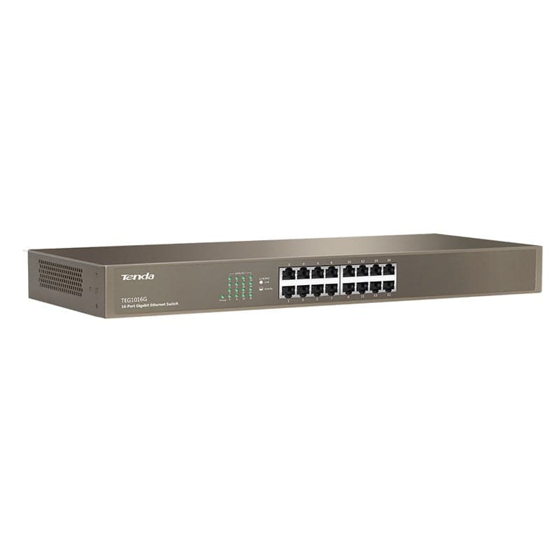 Switch Gigabit Ethernet 1000M a 16 porte, TEG1016GV8 in  Scontolo.net - Potenza, commercioVirtuoso.it