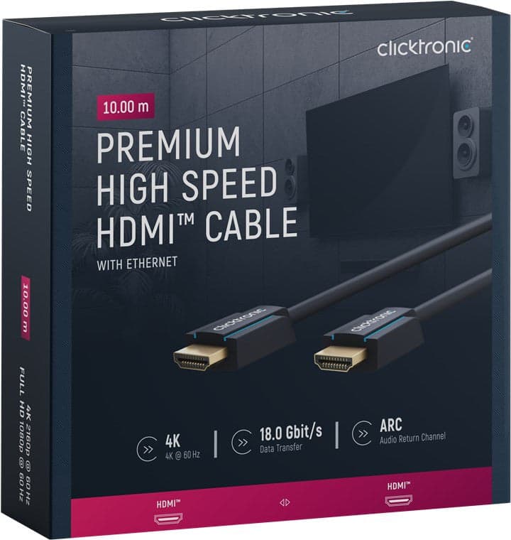 Cavo HDMI High Speed Ethernet A/A M/M 10 m Alta Qualit&agrave in Cavi HDMI Scontolo.net - Potenza, commercioVirtuoso.it