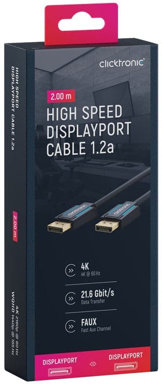 Cavo Audio/Video DisplayPort M/M 2m Alta Qualit&agrave in  Scontolo.net - Potenza, commercioVirtuoso.it