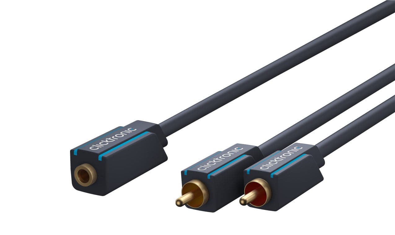 Cavo Audio 2 RCA M a Jack 3,5 mm F 0,10 m Alta Qualit&agrave in Connettori RCA Scontolo.net - Potenza, commercioVirtuoso.it