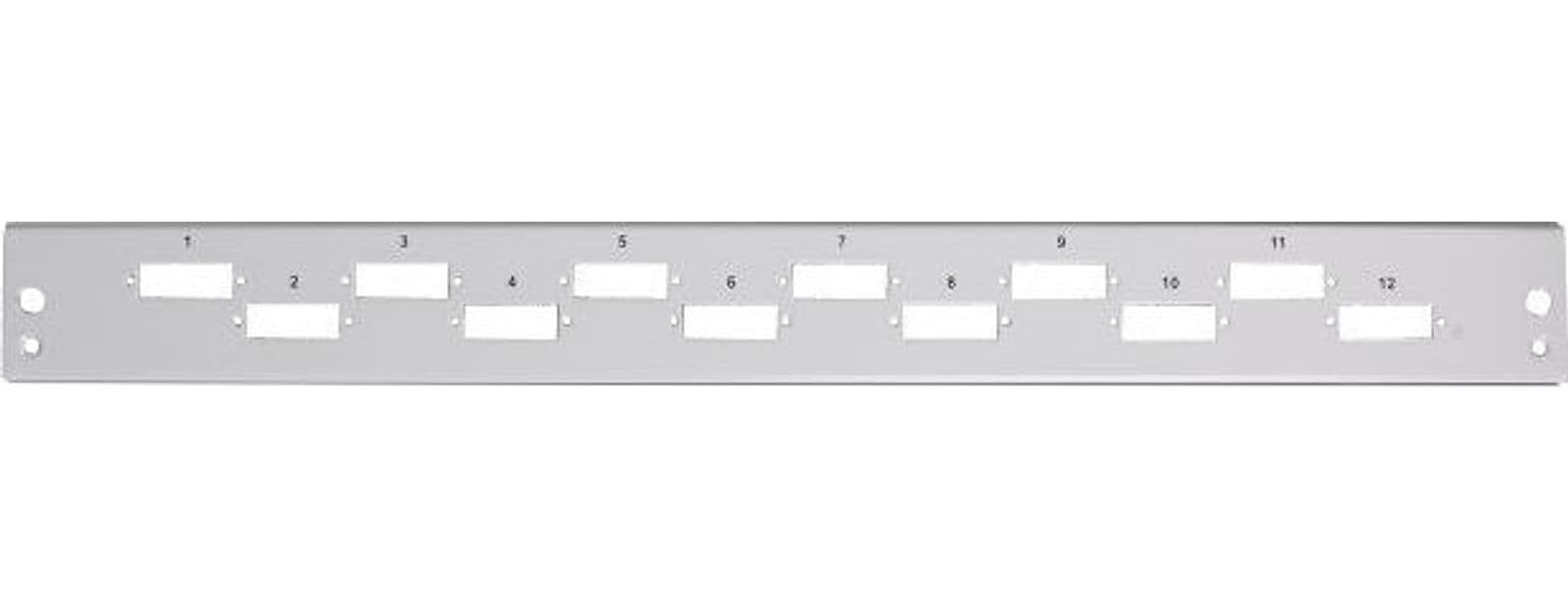 Pannello di distribuzione 12 bussole SC Duplex / LC Quad 1U Grigio in  Scontolo.net - Potenza, commercioVirtuoso.it