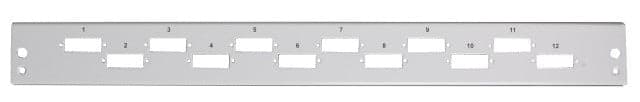 Pannello di distribuzione 12 bussole SC Duplex / LC Quad 1U Grigio in  Scontolo.net - Potenza, commercioVirtuoso.it