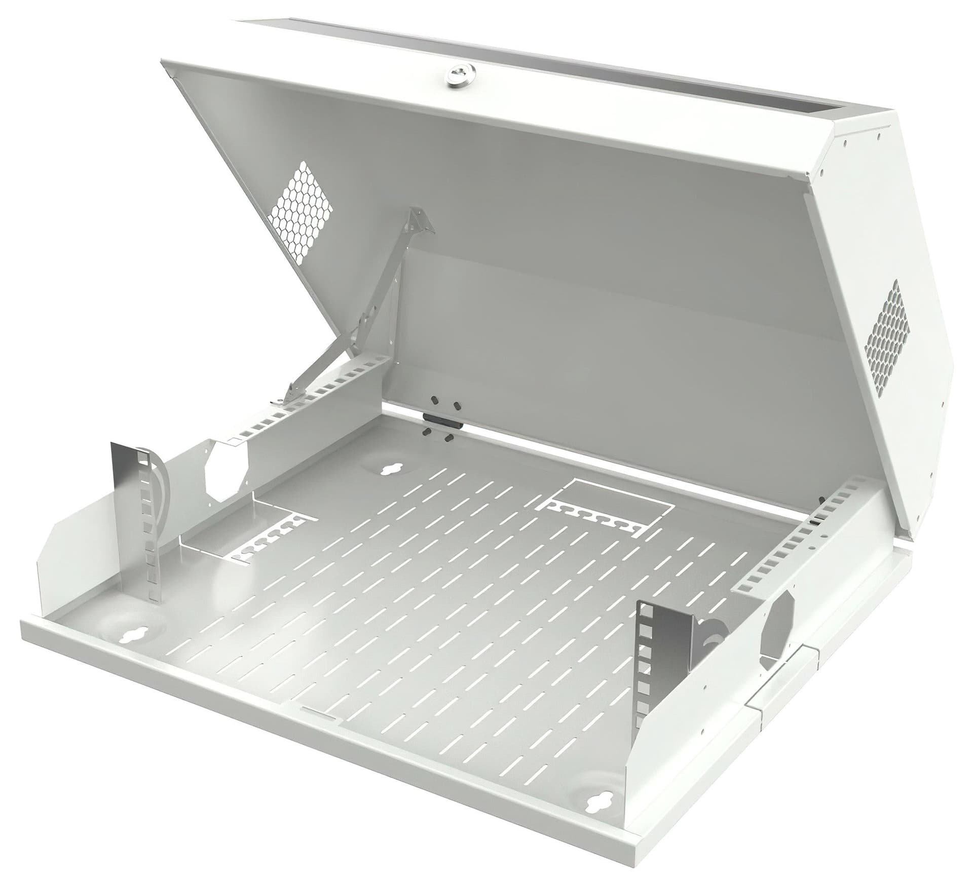 Armadio a muro 19'' Flat 9 Unit&agrave Bianco RAL9016 in Appendiabiti a parete Scontolo.net - Potenza, commercioVirtuoso.it