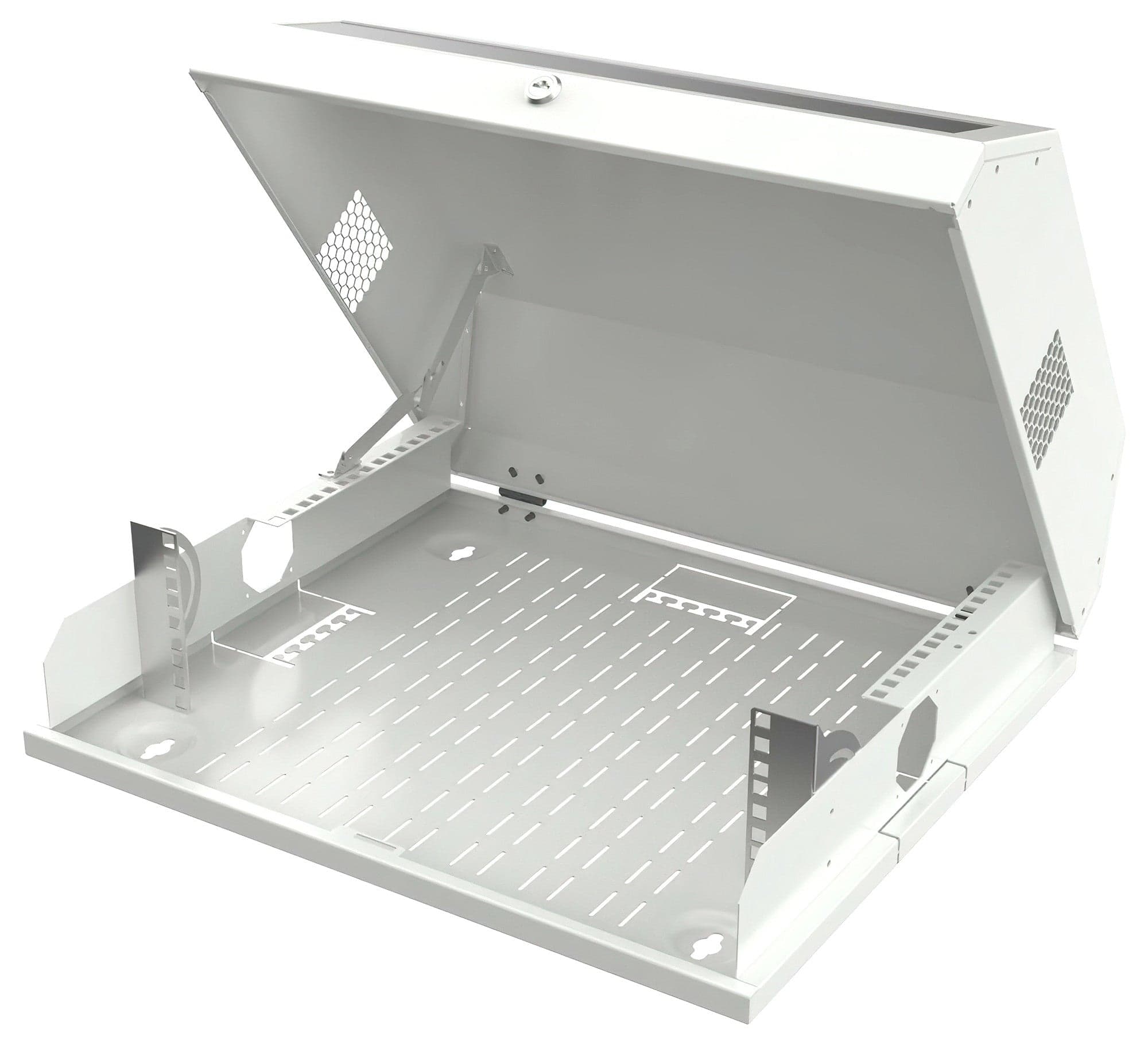 Armadio a muro 19'' Flat 9 Unit&agrave Bianco RAL9016 in Appendiabiti a parete Scontolo.net - Potenza, commercioVirtuoso.it