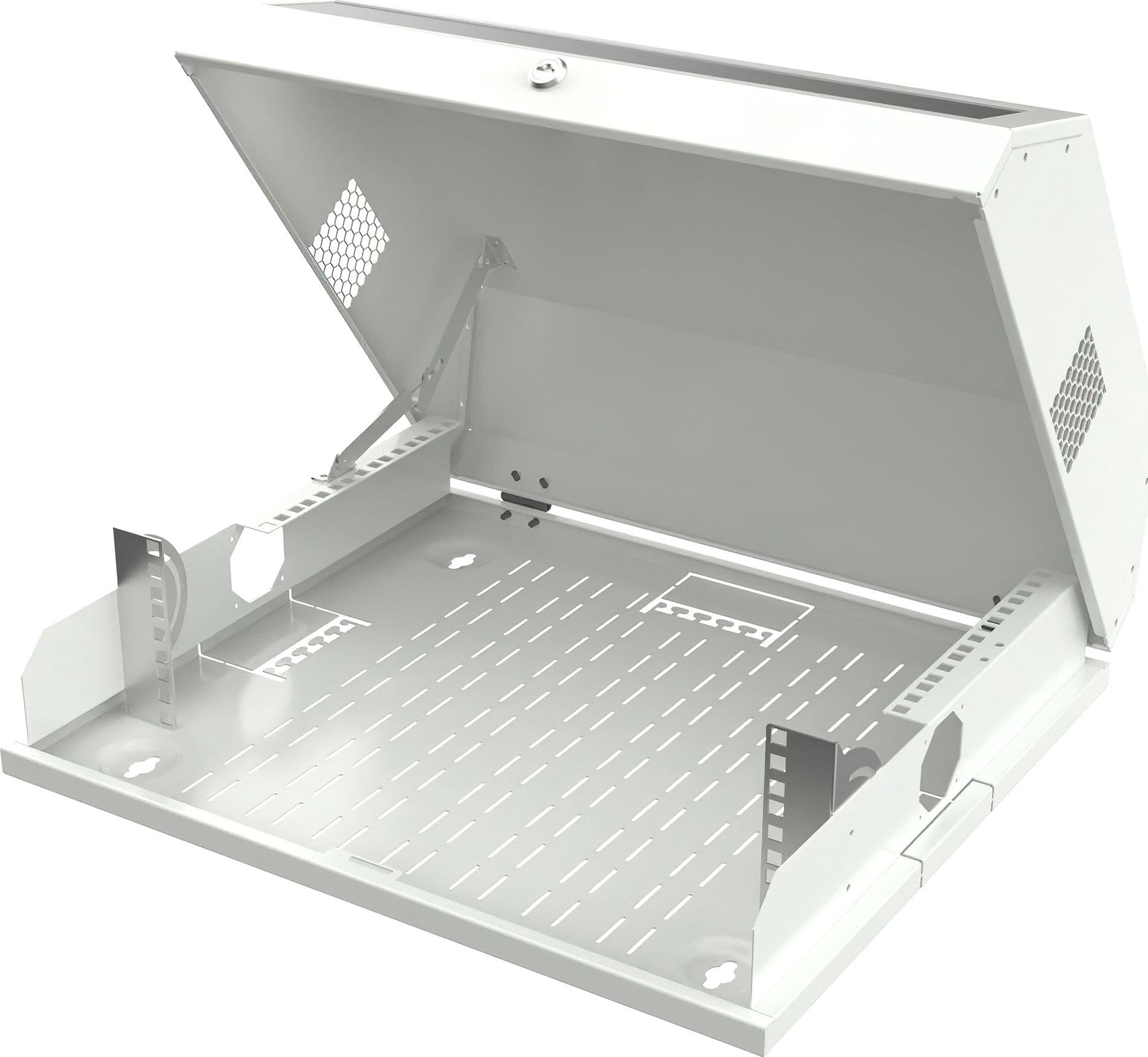 Armadio a muro 19'' Flat 9 Unit&agrave Bianco RAL9016 in Appendiabiti a parete Scontolo.net - Potenza, commercioVirtuoso.it