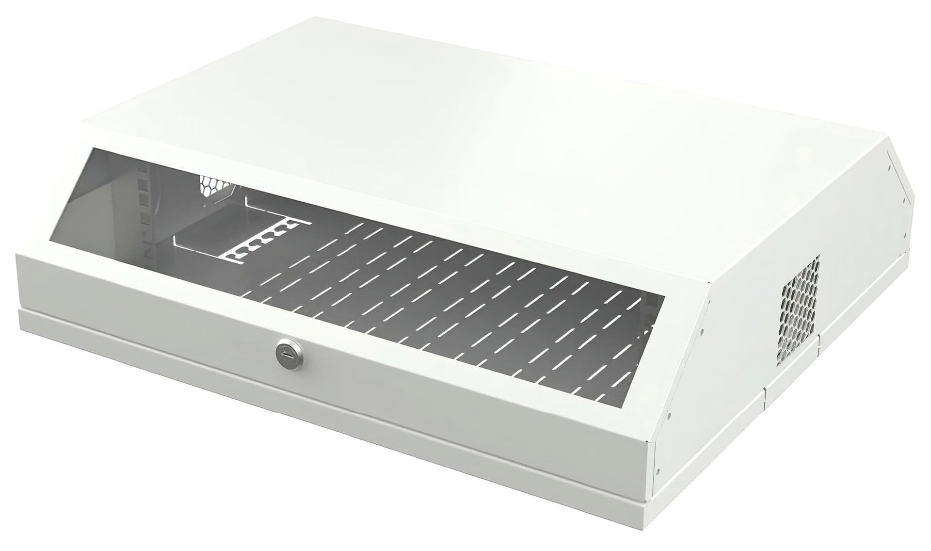 Armadio a muro 19'' Flat 9 Unit&agrave Bianco RAL9016 in Appendiabiti a parete Scontolo.net - Potenza, commercioVirtuoso.it