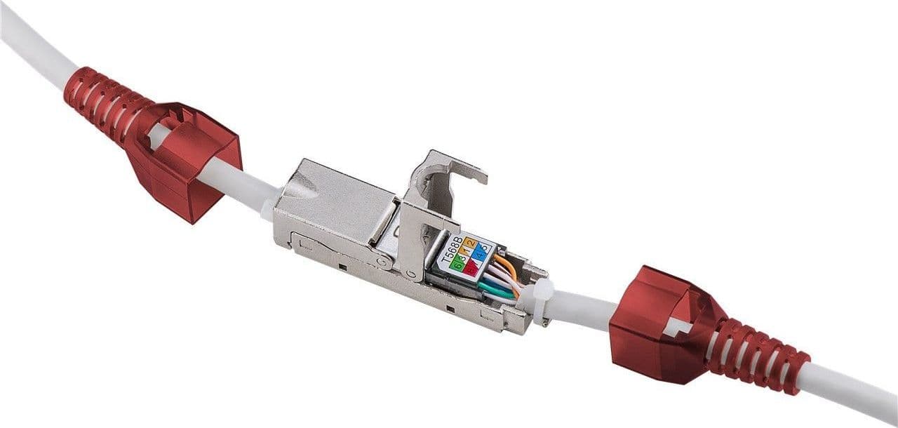 Accoppiatore Inline Toolless Schermato Cat.6 in Cavi Ethernet Scontolo.net - Potenza, commercioVirtuoso.it