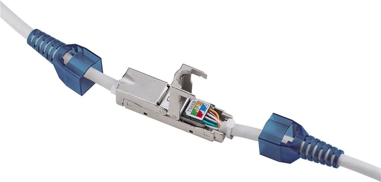 Accoppiatore Inline Toolless Schermato Cat.6A in Cavi Ethernet Scontolo.net - Potenza, commercioVirtuoso.it