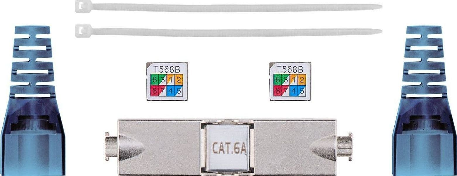 Accoppiatore Inline Toolless Schermato Cat.6A in Cavi Ethernet Scontolo.net - Potenza, commercioVirtuoso.it