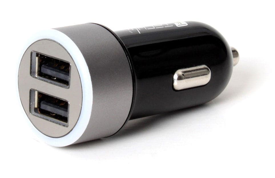 Caricatore da Auto Universale 2 Porte USB con Uscita 4,8A Nero in Caricabatterie da auto Scontolo.net - Potenza, commercioVirtuoso.it
