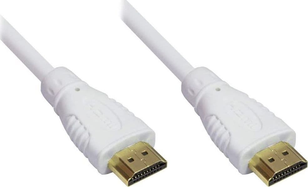 Cavo High Speed HDMI&trade con Ethernet 1 metro Bianco in Cavi HDMI Scontolo.net - Potenza, commercioVirtuoso.it