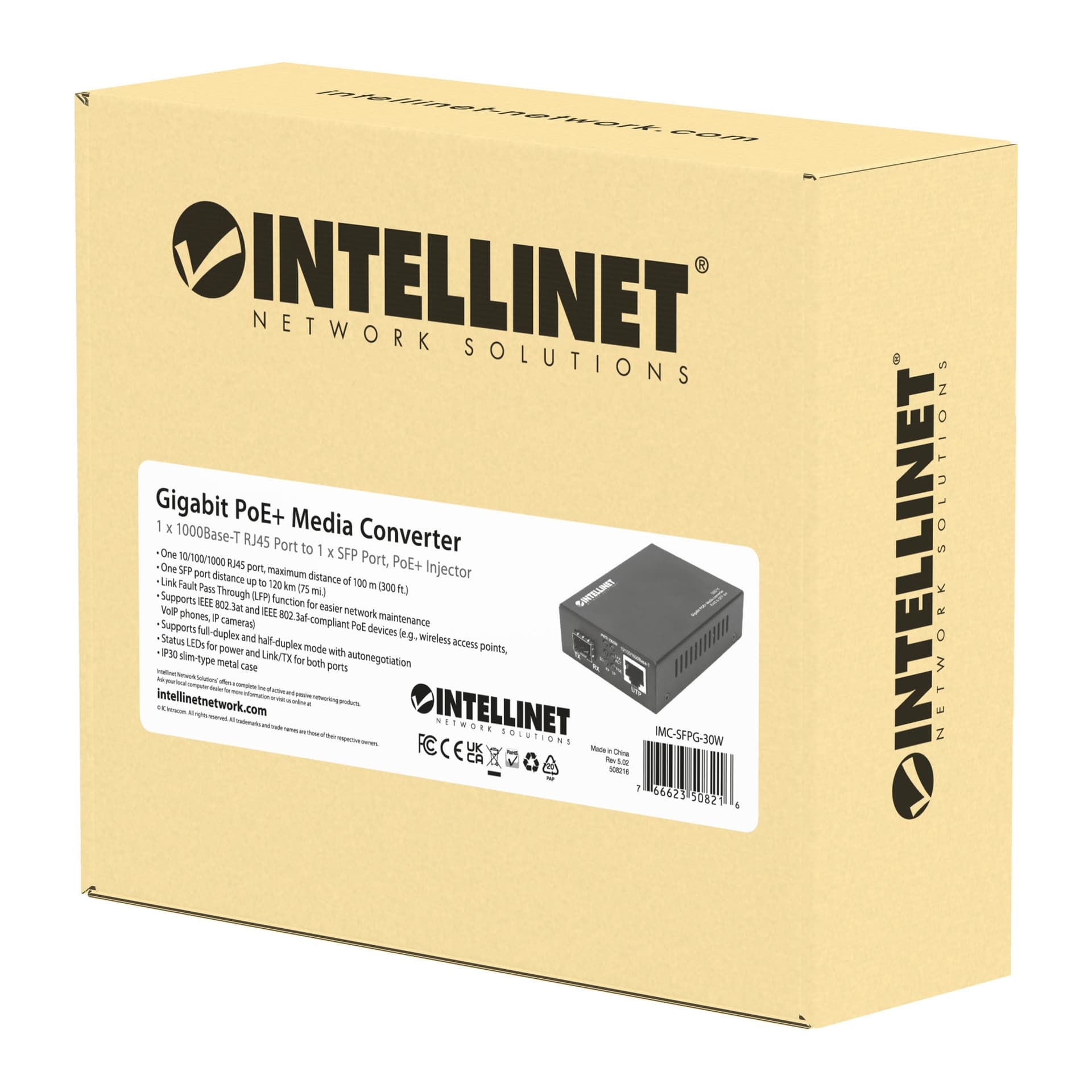 Media Converter Gigabit PoE+ in  Scontolo.net - Potenza, commercioVirtuoso.it