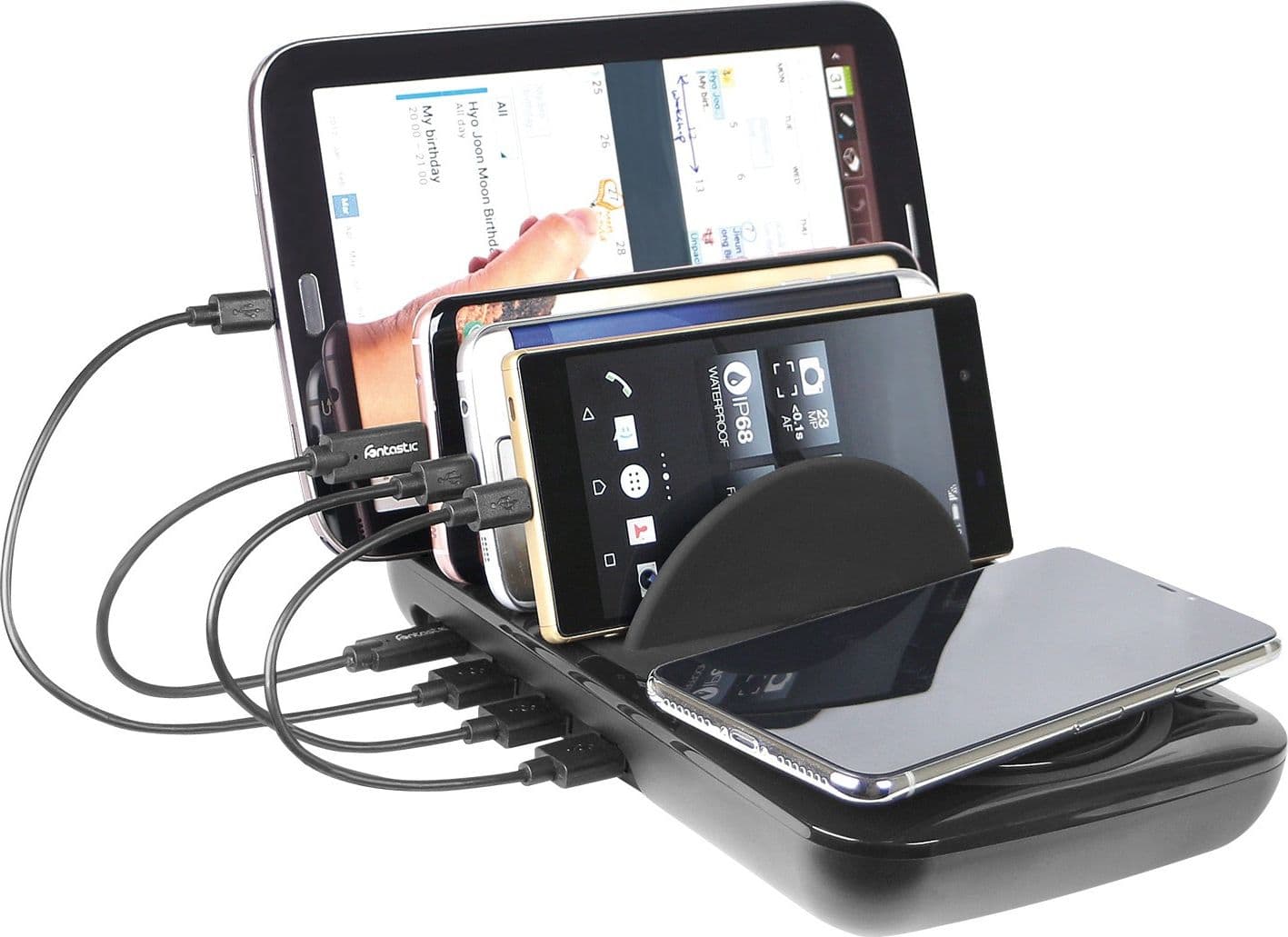 Docking Station USB 5 posti con Caricabatterie Wireless Removibile in  Scontolo.net - Potenza, commercioVirtuoso.it