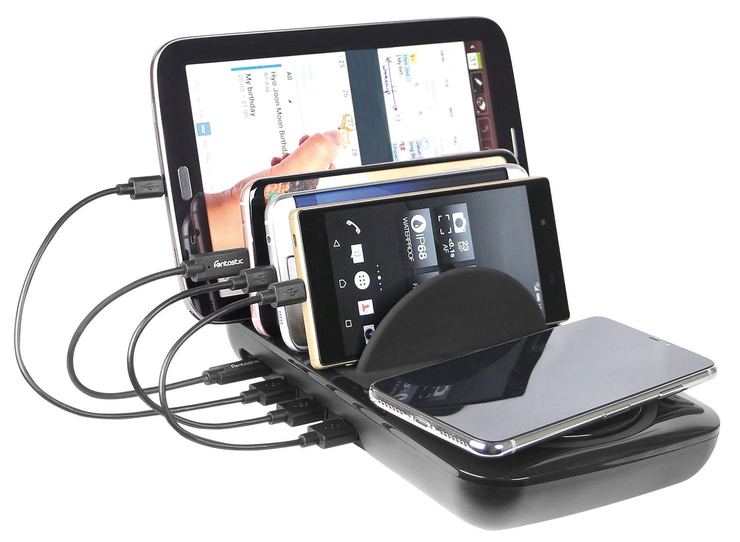 Docking Station USB 5 posti con Caricabatterie Wireless Removibile in  Scontolo.net - Potenza, commercioVirtuoso.it