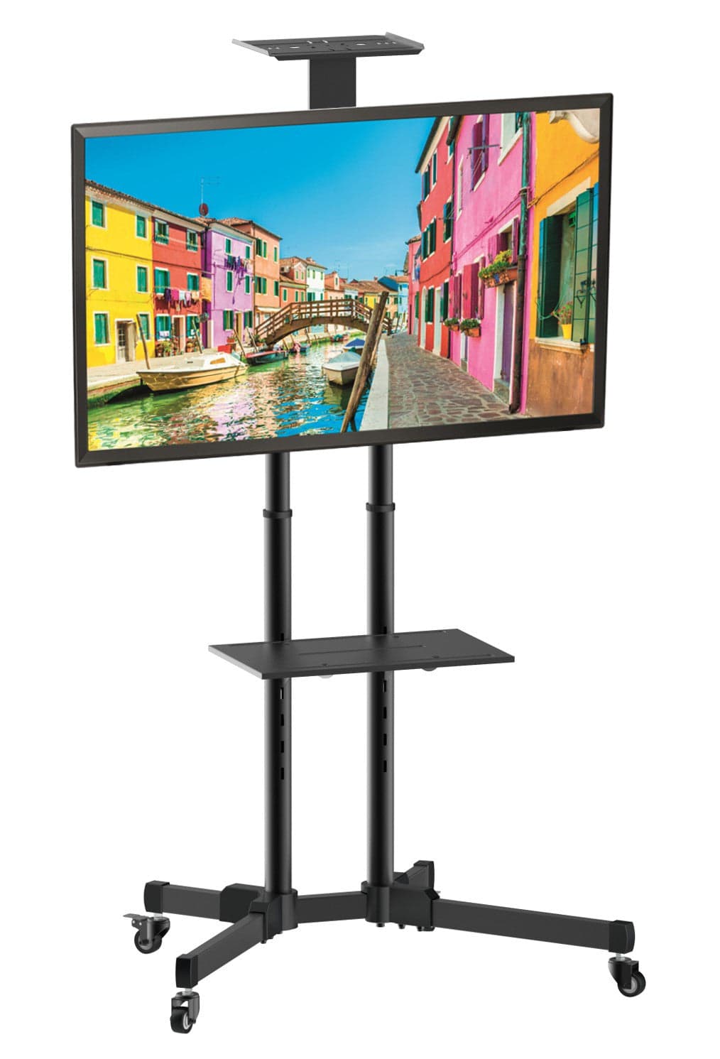 Trolley da Pavimento con Mensola per TV LCD/LED/Plasma 37-70'' in Mobili Scontolo.net - Potenza, commercioVirtuoso.it
