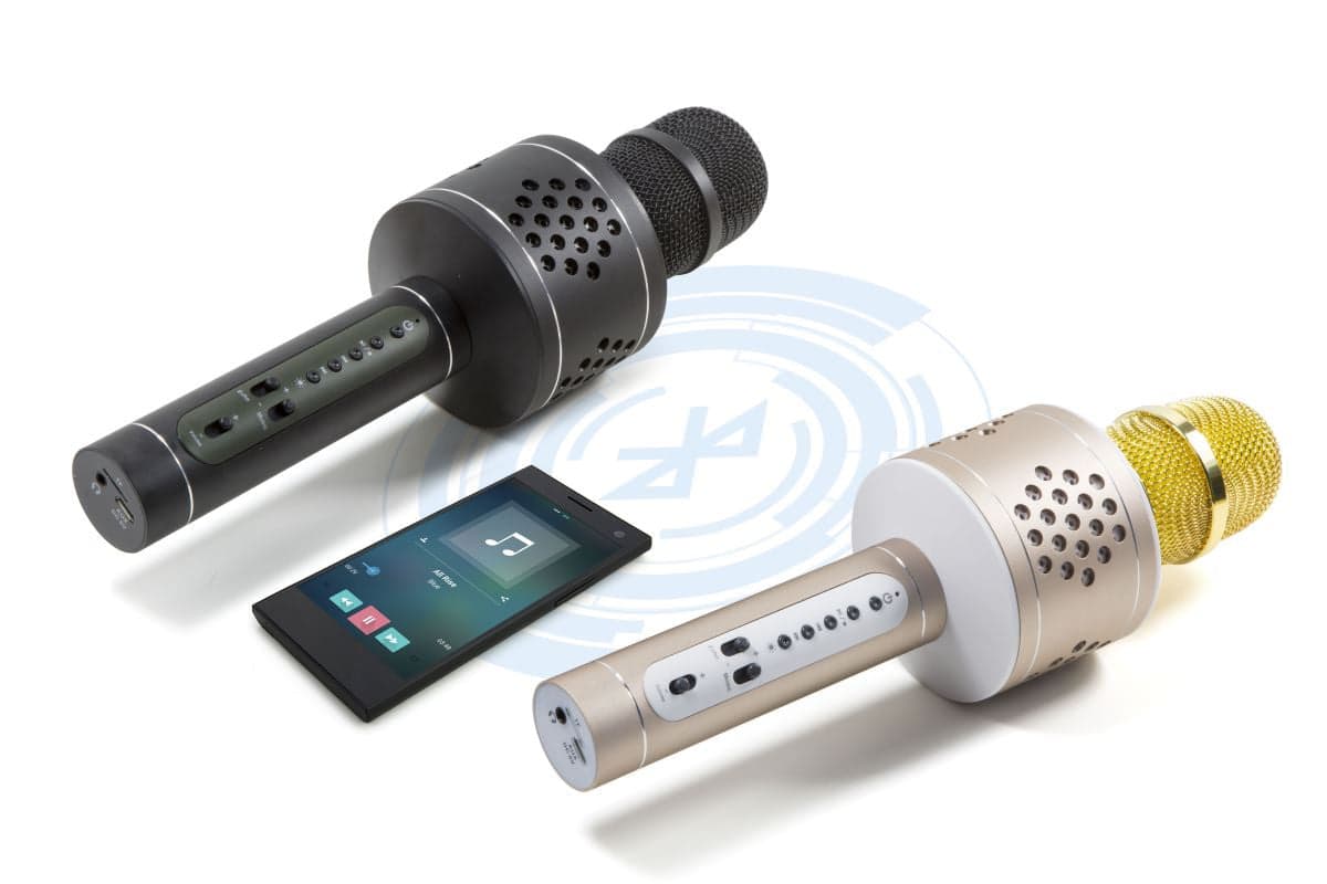 Microfono Karaoke Bluetooth con TWS per Cantare in Duetto Nero, BT-X35 in Console Karaoke Scontolo.net - Potenza, commercioVirtuoso.it