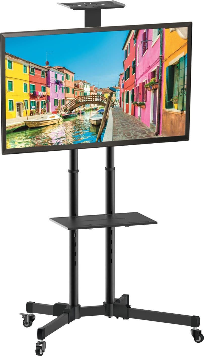 Trolley da Pavimento con Mensola per TV LCD/LED/Plasma 37-70'' in Mobili Scontolo.net - Potenza, commercioVirtuoso.it