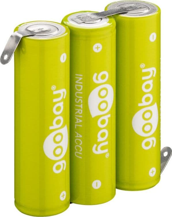 Batterie Ricaricabili NiMH 3xAA HR6 2100 mAh 3.6V a Saldare in Pile ricaricabili Scontolo.net - Potenza, commercioVirtuoso.it