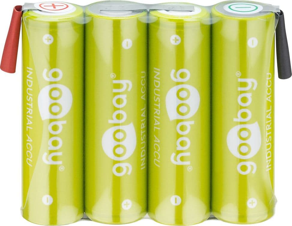 Batterie ricaricabili NiMH 4xAA HR6 2100 mAh 4.8V a saldare in Pile ricaricabili Scontolo.net - Potenza, commercioVirtuoso.it