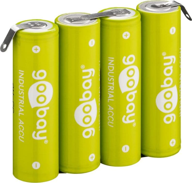 Batterie ricaricabili NiMH 4xAA HR6 2100 mAh 4.8V a saldare in Pile ricaricabili Scontolo.net - Potenza, commercioVirtuoso.it