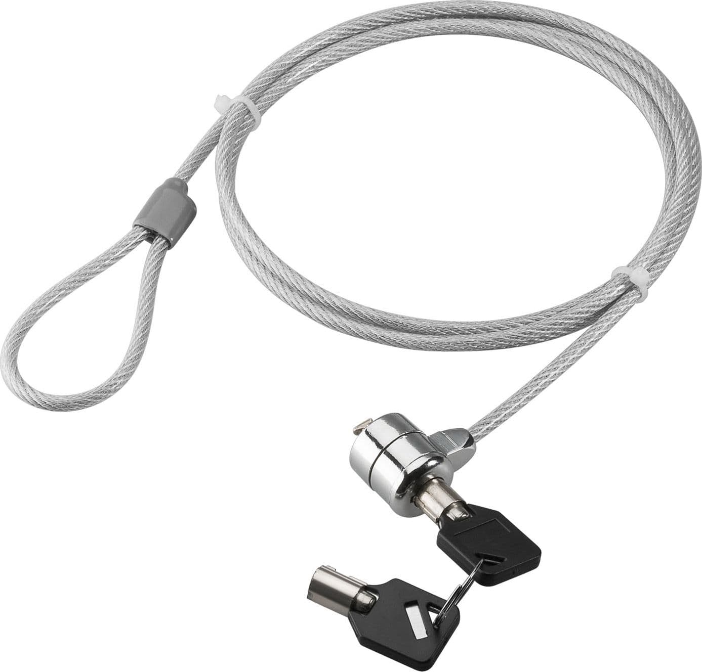 Cavo di Sicurezza in Acciaio con Lucchetto per Notebook e due Chiavi in Lucchetti cavo Scontolo.net - Potenza, commercioVirtuoso.it