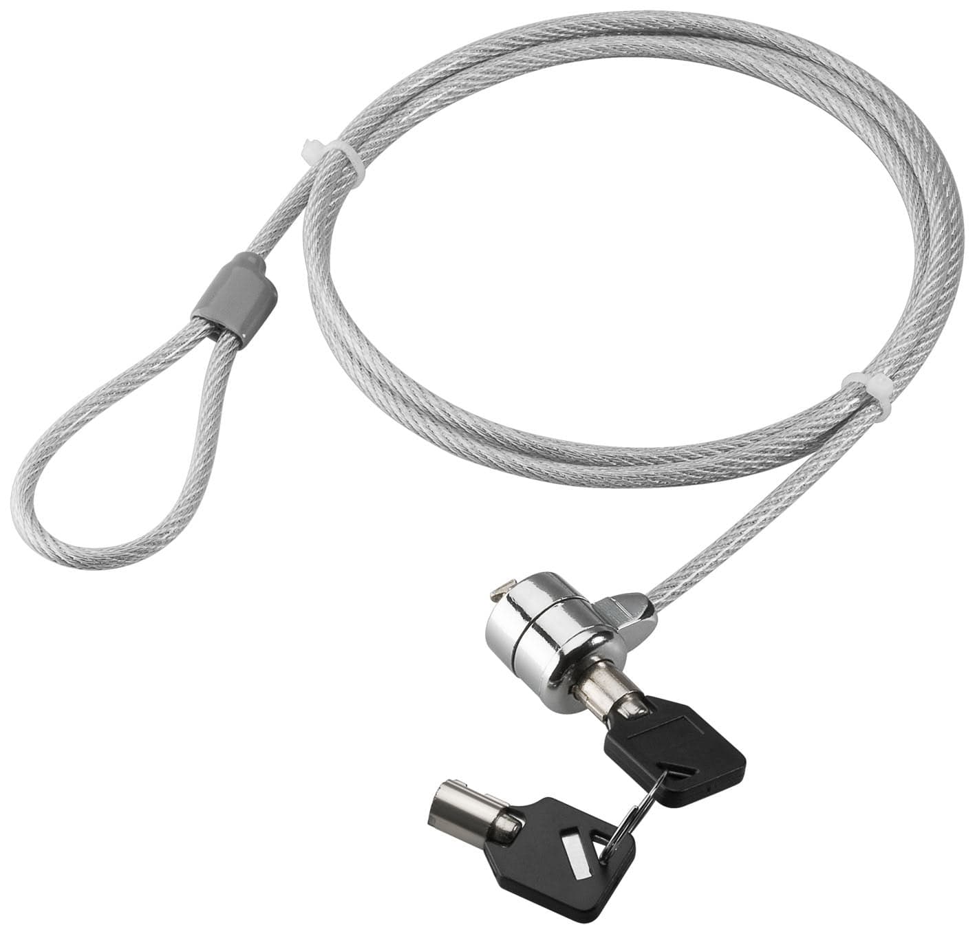 Cavo di Sicurezza in Acciaio con Lucchetto per Notebook e due Chiavi in Lucchetti cavo Scontolo.net - Potenza, commercioVirtuoso.it