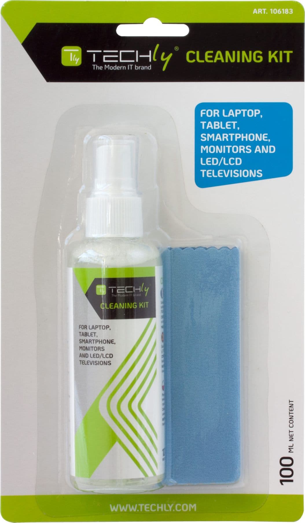 Kit di Pulizia per Monitor LCD 100ml con Panno Microfibra in Pulitori per Monitor Scontolo.net - Potenza, commercioVirtuoso.it
