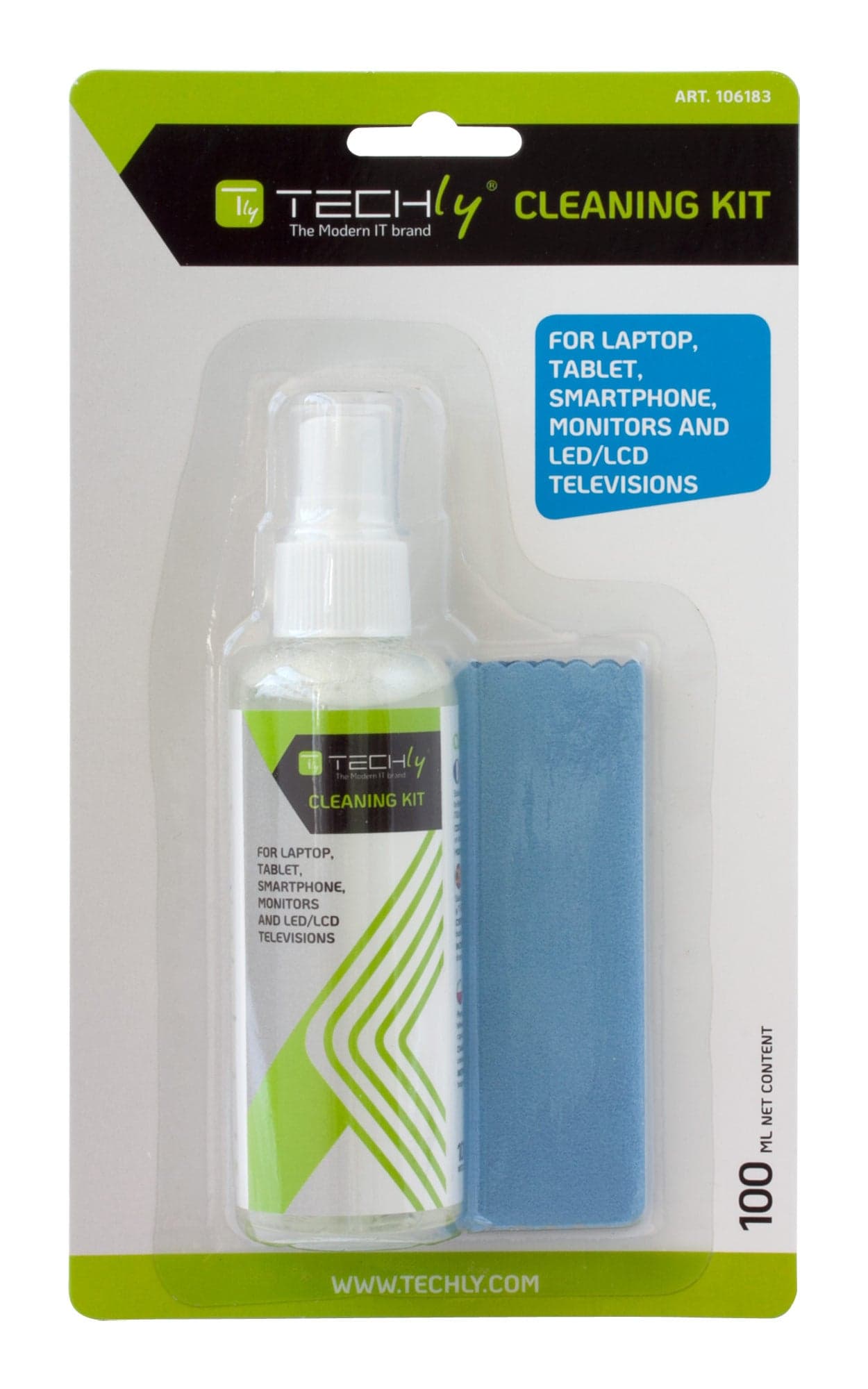 Kit di Pulizia per Monitor LCD 100ml con Panno Microfibra in Pulitori per Monitor Scontolo.net - Potenza, commercioVirtuoso.it