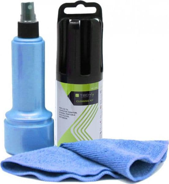 Spray di Pulizia per Monitor LCD con Panno in Microfibra Azzurro in Pulitori per Monitor Scontolo.net - Potenza, commercioVirtuoso.it