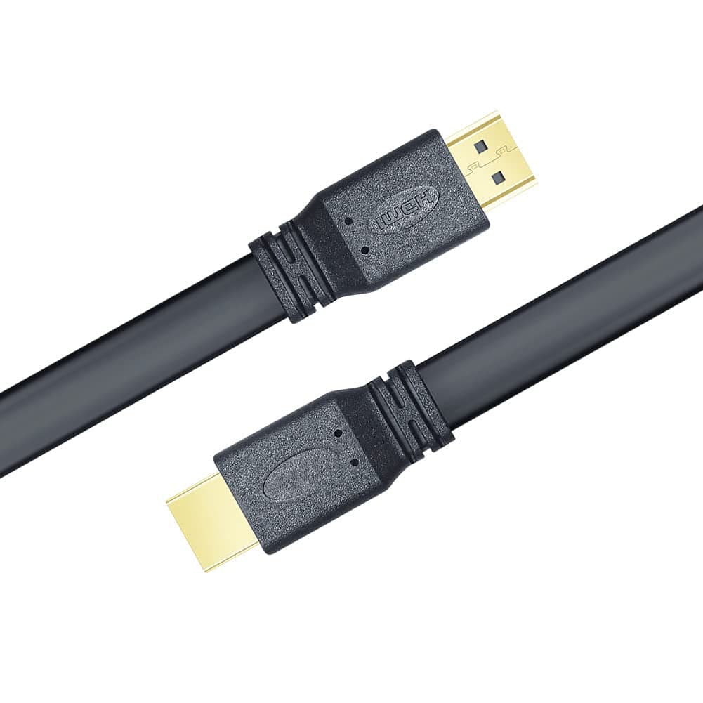 Cavo HDMI 2.0 High Speed con Ethernet A/A M/M Piatto 2m in Cavi HDMI Scontolo.net - Potenza, commercioVirtuoso.it