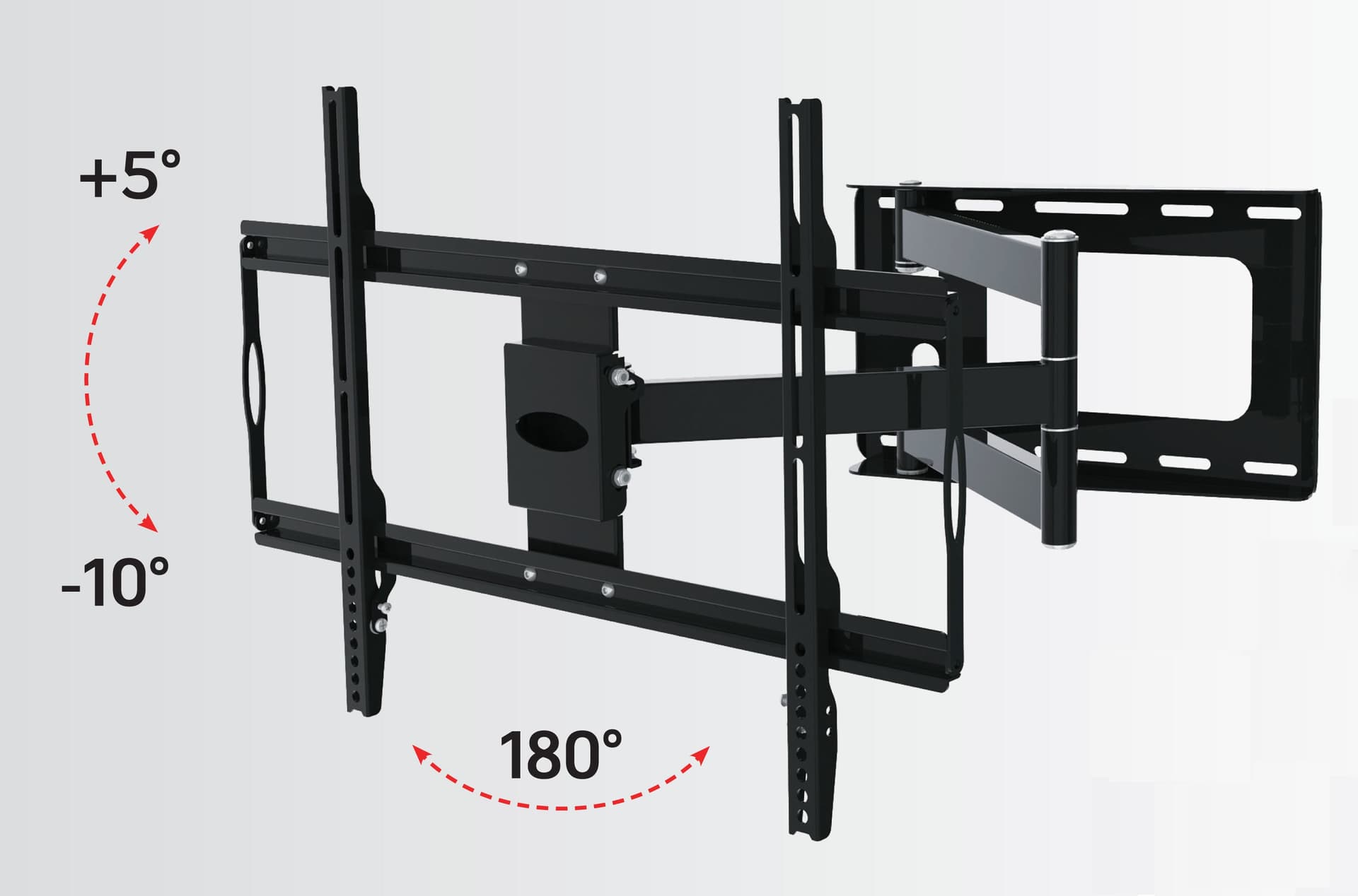 Supporto a Muro Slim per TV LED LCD 32-70'' Nero in Supporti da parete e da soffitto Scontolo.net - Potenza, commercioVirtuoso.it