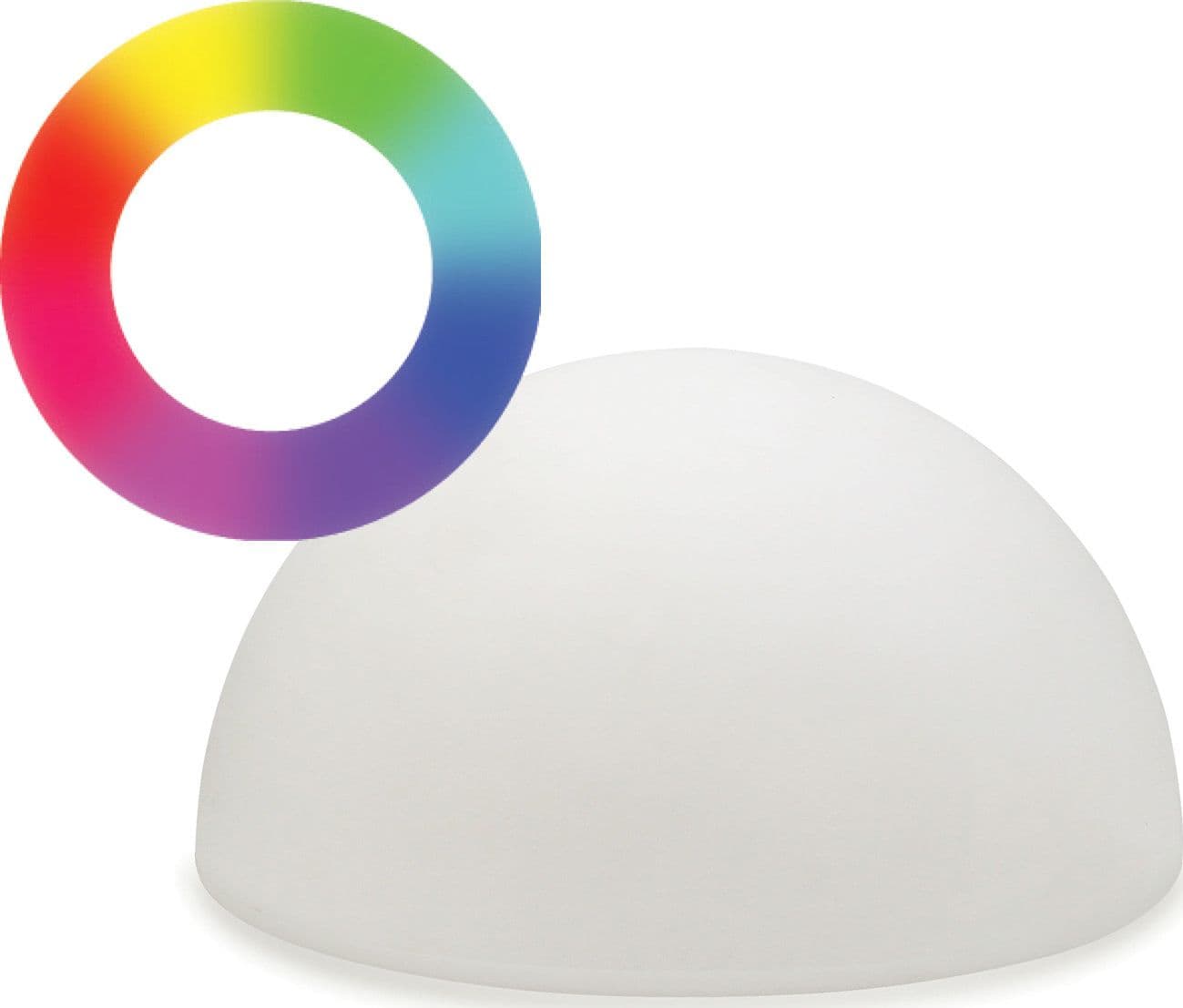 Lampada LED Multicolore a Mezza Sfera in Lampadine a LED Scontolo.net - Potenza, commercioVirtuoso.it