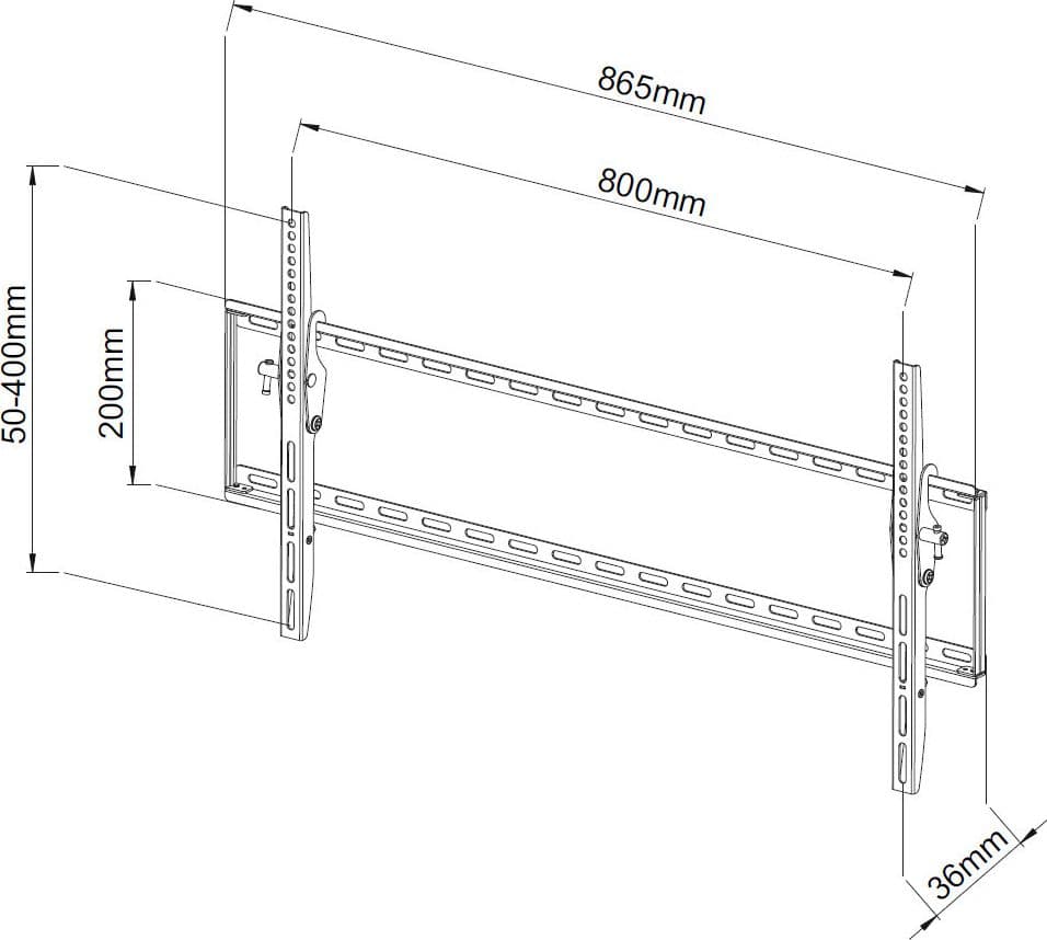 Staffa a Muro Inclinabile TV LED LCD 42-80'' in Supporti da parete e da soffitto Scontolo.net - Potenza, commercioVirtuoso.it