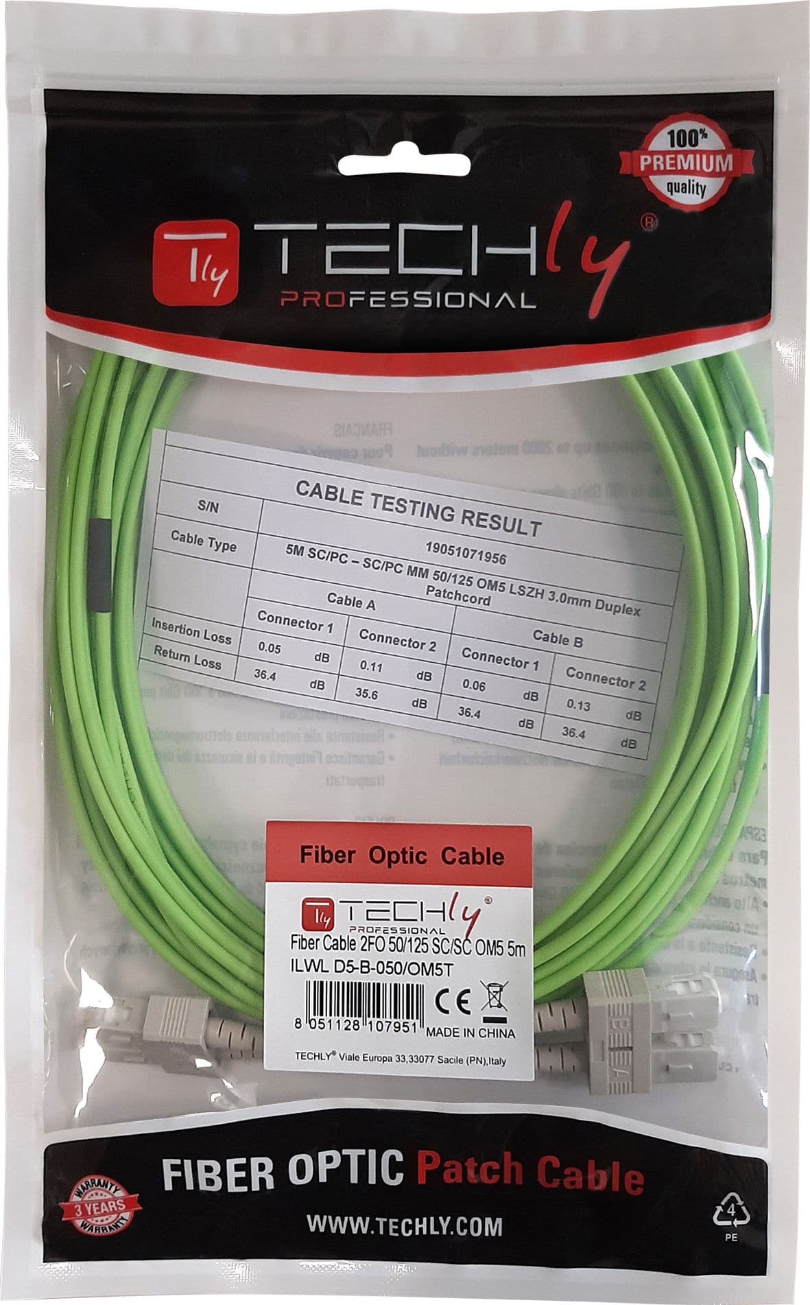 Cavo Fibra Ottica Multimodale OM5 SC/SC 50/125 2 m in  Scontolo.net - Potenza, commercioVirtuoso.it