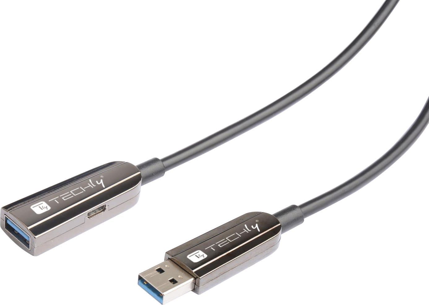 Cavo Ottico Attivo USB 3.0 SuperSpeed Active Optical Cable USB A M/F 50m Nero in  Scontolo.net - Potenza, commercioVirtuoso.it