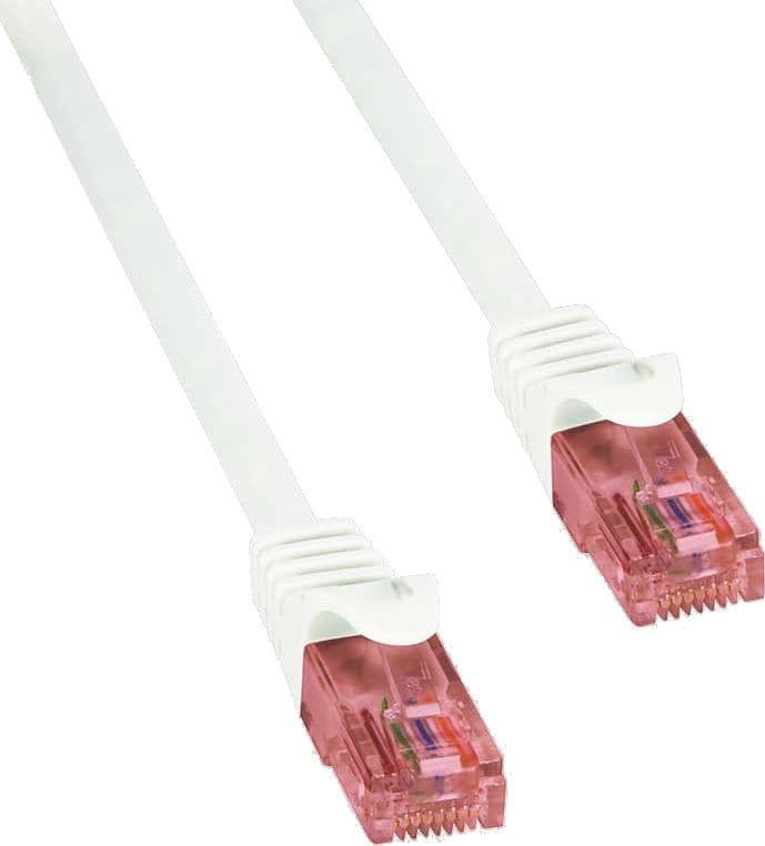 Cavo di Rete Patch in Rame Cat.6 Bianco U/UTP LSZH 0,5m in Cavi Ethernet Scontolo.net - Potenza, commercioVirtuoso.it